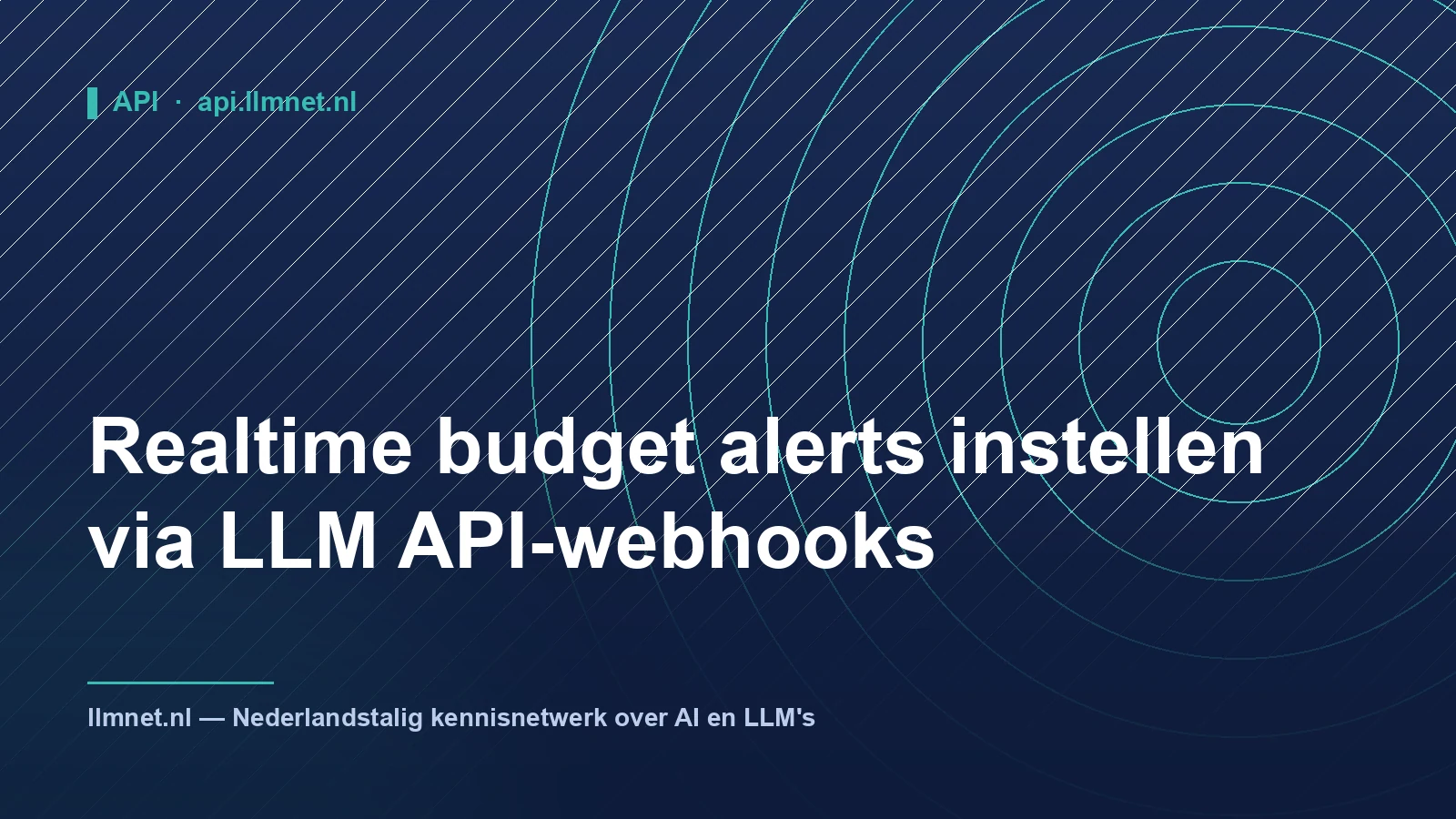 Realtime budget alerts via LLM API-webhooks
